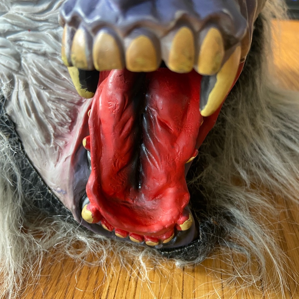 Adult Werewolf Halloween Mask - Picture 2 of 7